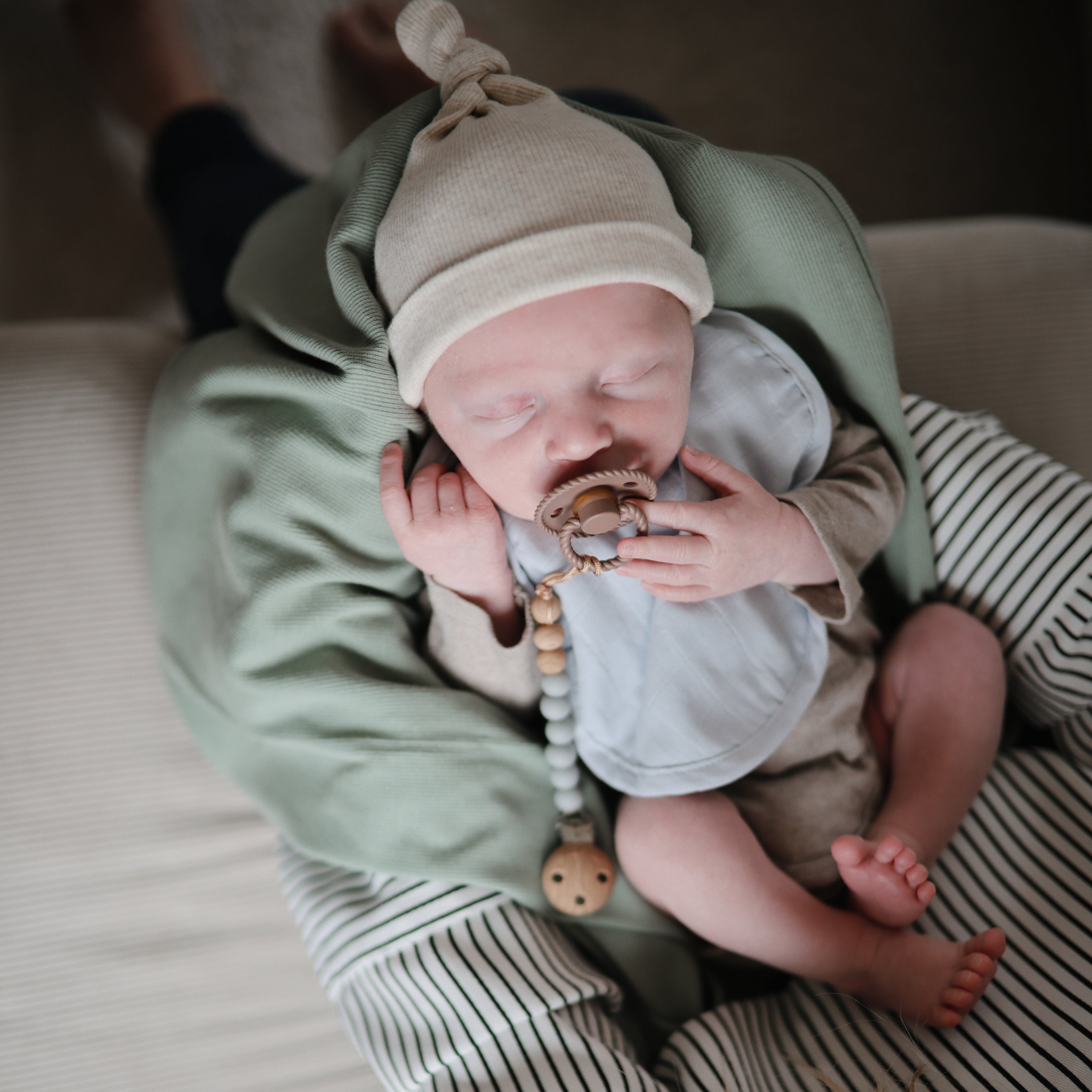 Image of FRIGG Rope Natural Rubber Pacifier 2-Pack